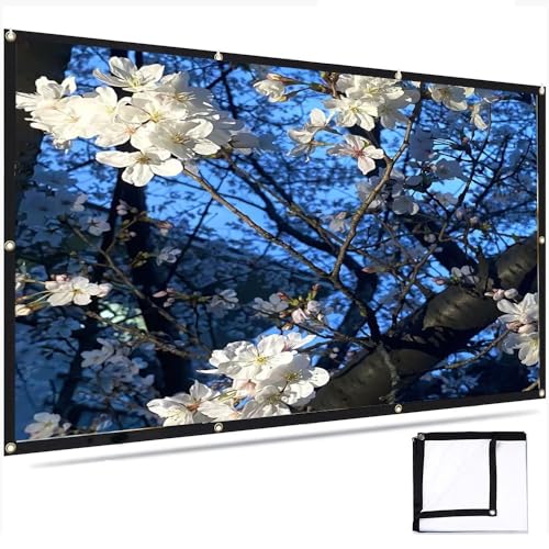 Pantalla de proyector plegable 100 pulgadas 16:9 portátil