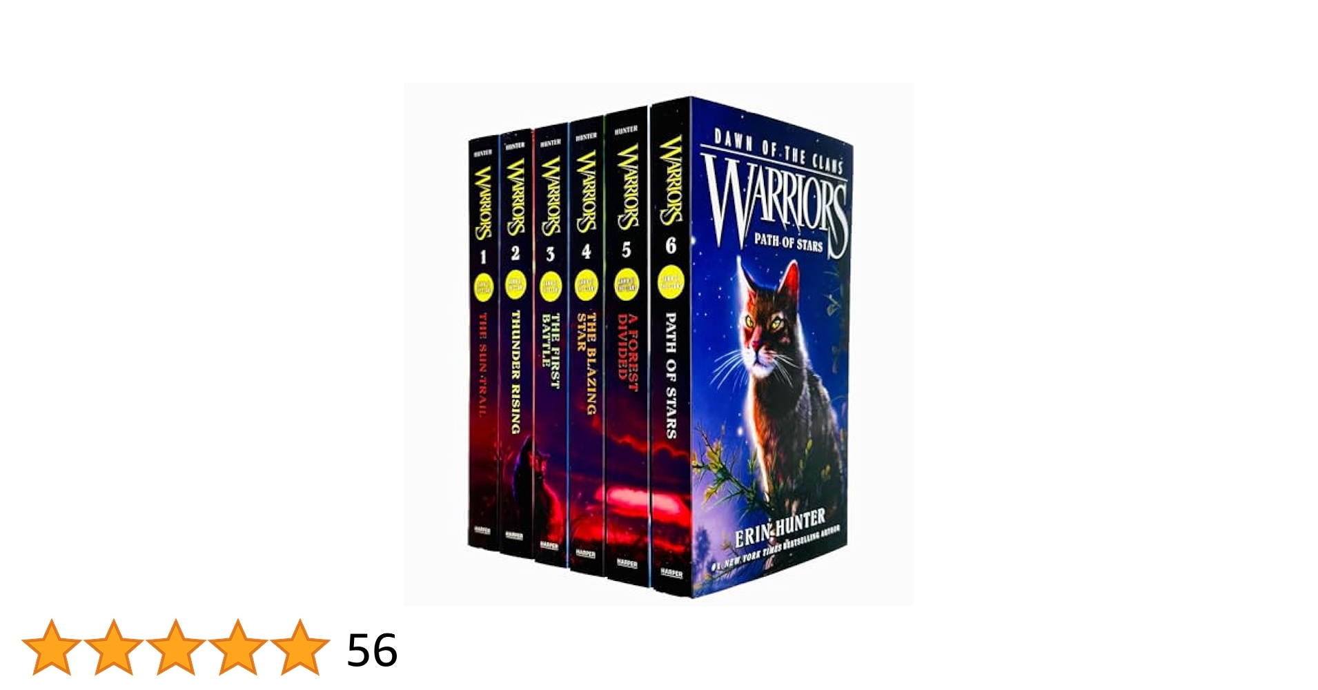 Warriors Cats Dawn of The Clans Prequel Book 1-6 Series 5