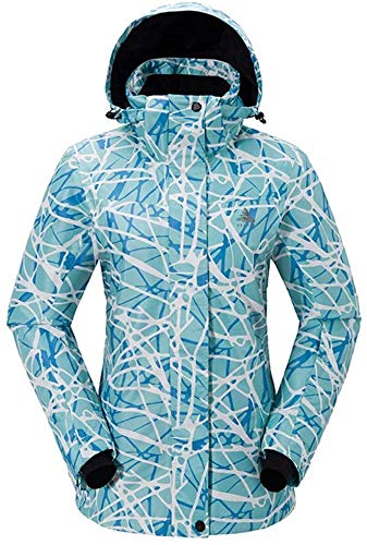 Veste de ski imperméable et anti-vent MU veste snowboard bleu pour le sport d'hiver