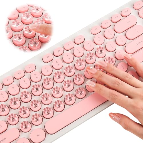 110 Adhesivos para Teclado con Diseño de Patas de Gato miniatura 1
