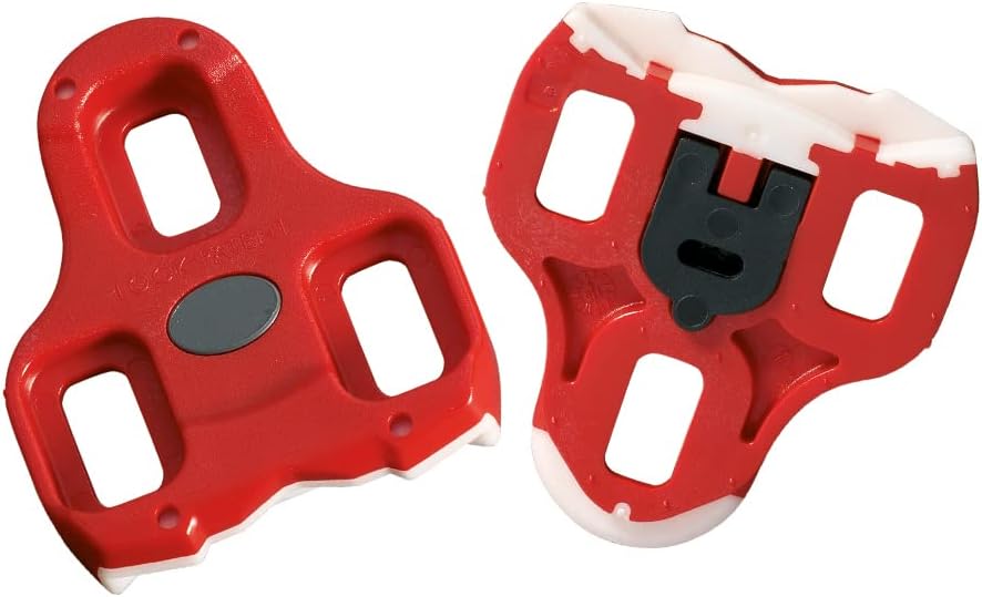 LOOK KEO Cleats| Black - Fixed | Gray - 4.5 Degree Float| Red - 9 Degree Float| Set of 2