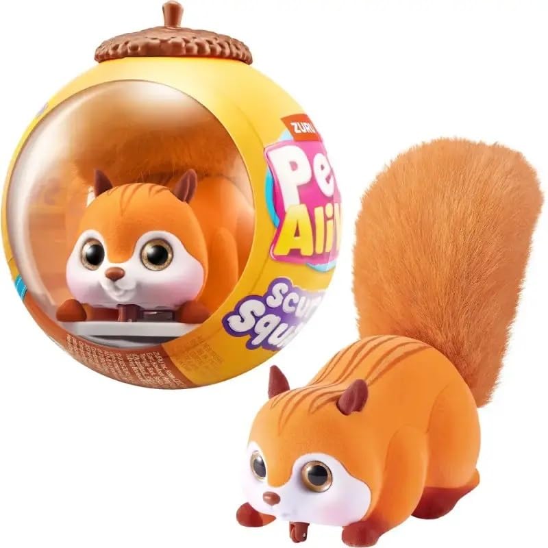 Squirrel Mania Pets Alive Zuru 9565 figurine interactive enfant - 4