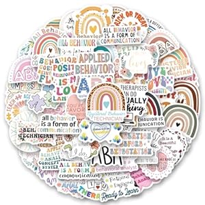 XINGXIANGUS 120Pcs ABA Stickers for...