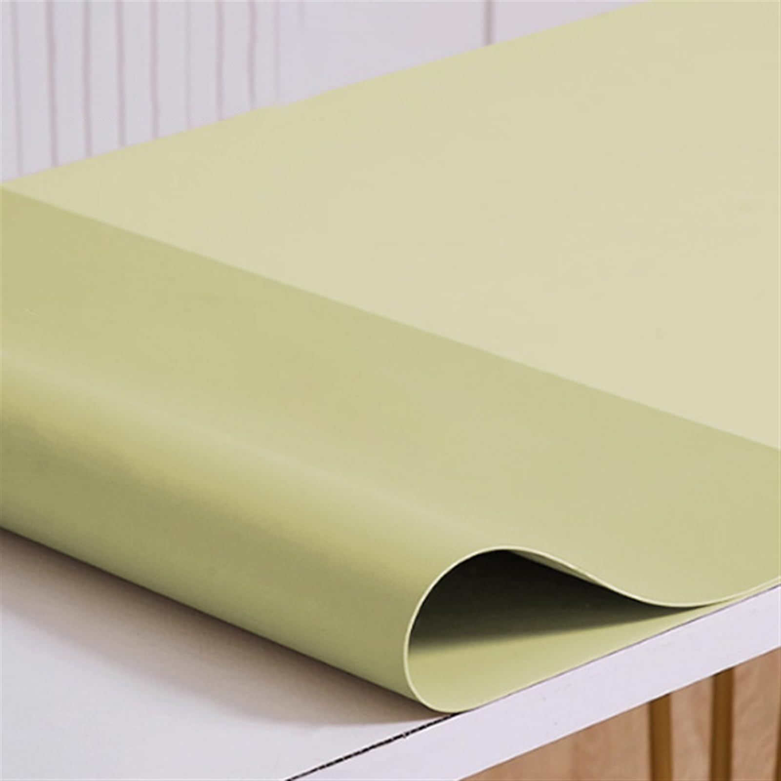 Hitzebeständige Silikon Küchenarbeitsplattenmatte rutschfest Tischschutz Blau 70x120cm und leicht zu reinigen ideal zum Kochen und Backen