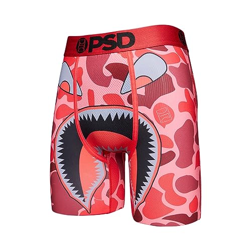 PSD Men's Camo Warfaces 3-Pack Boxer Briefs, Multi, M4