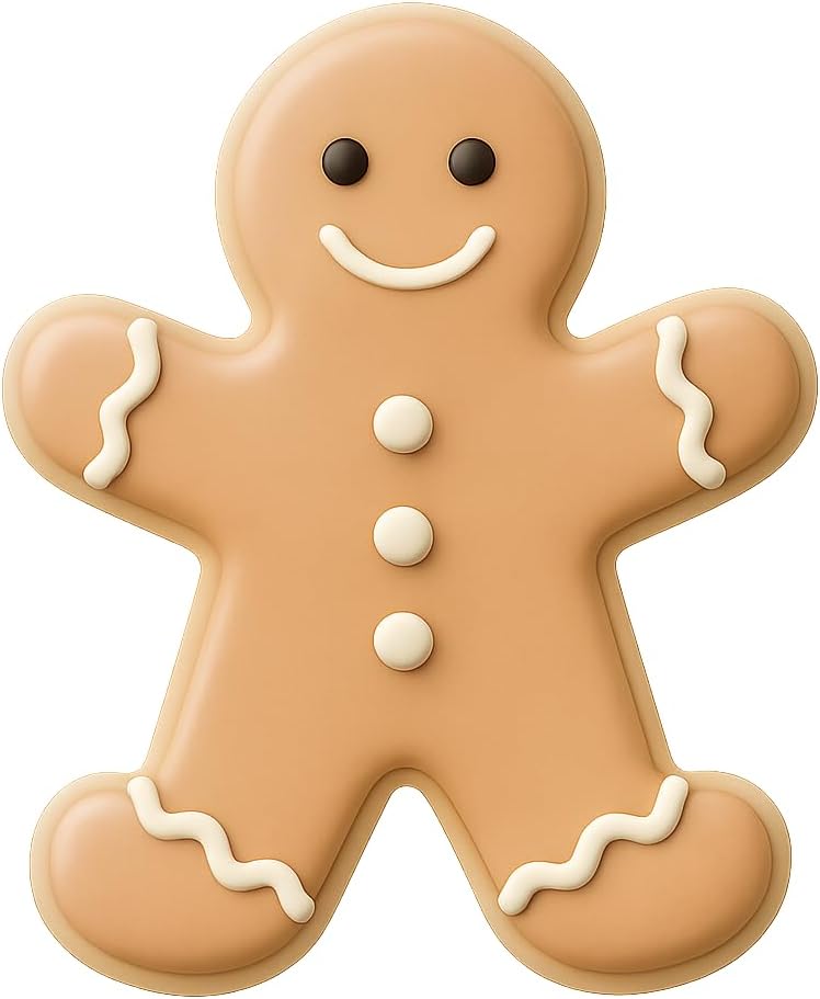 Foose Cookie Cutters 4 in Gingerbread Man Boy Handmade in USA Christmas Fairytale Tin Plated Steel image 4