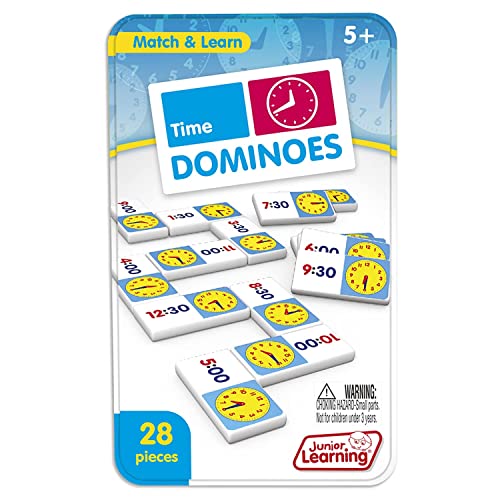 Junior Learning Time Dominoes, 2/Bundle miniatura 2