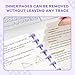 MOSA BEAR Discbound Notebook, 8-Disc Disbound Planner with Removable Pages, 180 Pages Spiral Notebook, Poly Cover Discbound Planner for Work, Travel, Note Taking(With Index Sticker),Purple,A5
