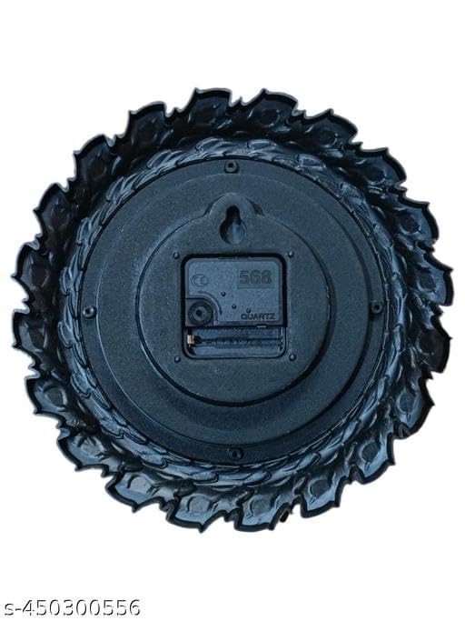 Image of Classic Wall Clock 10 Inch, Cola Color, Decorative Round Clock