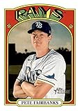 2021 Topps Heritage #105 Pete Fairbanks Tampa Bay Rays Baseball Card