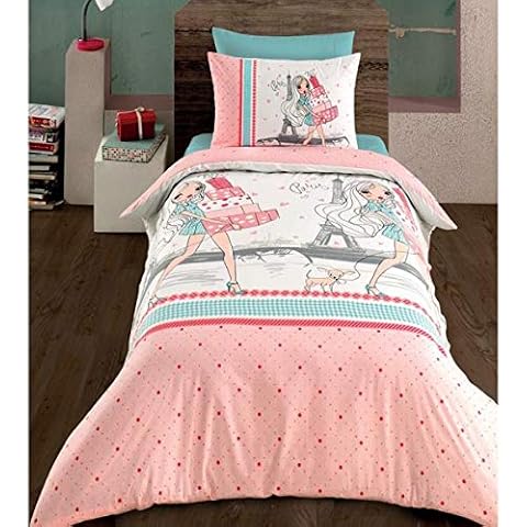 Housse de couette J&K Markets Paris Cover