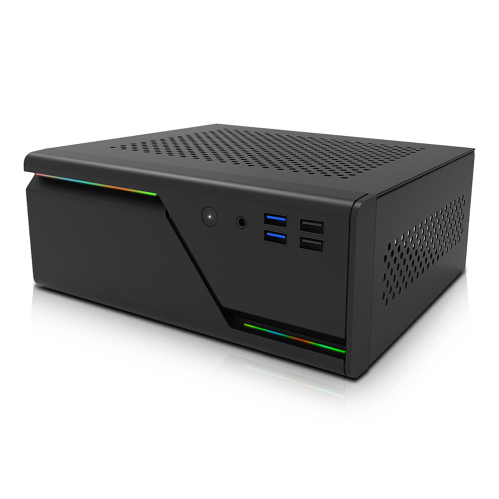Custodia in Metallo della Torre Miniatura Desktop per Pesanti Corpo Acciaio Efficienti Custodia Ufficio Lavoro della Casa Lavoro con Materiale Spesso