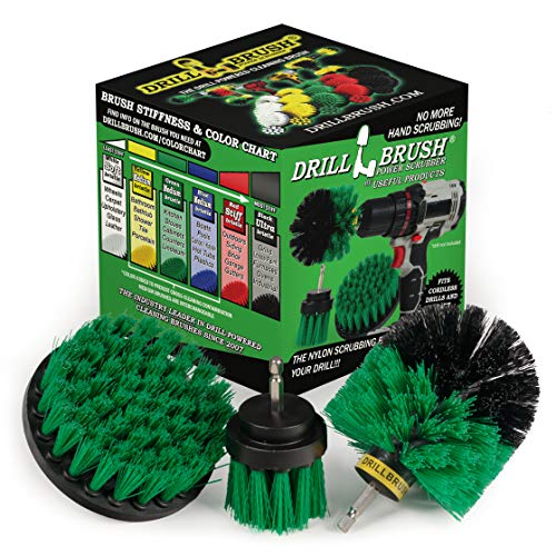 Drill Brush Attachment - Oven Scrubbing Brush Set - Air Fryer Cleaning Tool