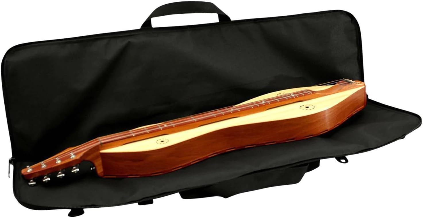Dulcimer Carrying Case, Embroidered With "FolkRoots® Dulcimers" Logo