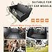 Hundedecke Auto Rückbank für Ford Orion/Probe/Puma/Ranchero, Kratzfest Autoschondecke Hund Rücksitz Autositzbezug für Hunde Auto Rücksitz Schondecke