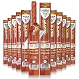 TASTY & Spicy Non-GMO Grass-Fed Beef Sticks Gluten Free MSG Free Nitrate/Nitrite Free Paleo Friendly Whole30 Meat Sticks 12 Pack ...