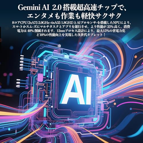 undefined 【Android 15 タブレット10インチ Wi-Fiモデル】新登場 T20 9点セット付き アンドロイドタブレット24GB+256GB+2TB拡張大容量、8コアCPU、デュアルバンドWiFi6+GPS付き+無線投影/PSE認証/Widevine L1 /Netflix対応/子供オンライン授業/無線投影、キーボード+フィルム+ケース付き ギフトに最適 高齢者 キッズtablet の商品画像 3