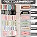 Only Zest 90 Christian Bible Tabs for Women, Teens & Kids - Assorted Colors - Large Print Laminated Labels - Bible Index Tabs for Church, Bible Study - Rainbow