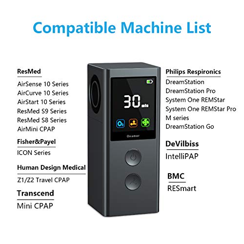 ONAMOR Home & Travel Bundle with 3 Modes Operation, LCD display & timer, Compatible with Cleaner and Sanitizer Machines