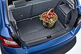 ladeboden skoda fabia iii Passgenaue Kofferraummatte mit Schriftzug Fabia.