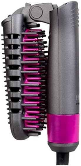 HOUKAI Alisador de pelo plegable peine de hierro cepillo de alisado eléctrico cepillo de pelo alisador de calor rápido cepillo de pelo