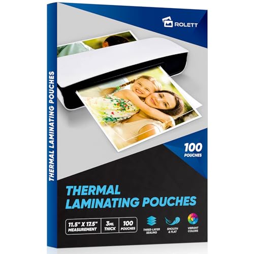 Rolett hojas laminadas evita el desgaste el [strong]Rolett Paquete de 100 hojas laminadas[/strong]