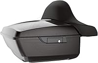 Vista 16 de Moto Onfire Harley Tour Pack King Tour Pack Accesorios Respaldo Pad Fit para Harley Touring 1997+ (Manchado Rojo (Brillante))