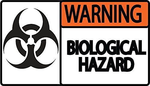 Graphical Warehouse Warning Biological Hazard Floor Sign-38