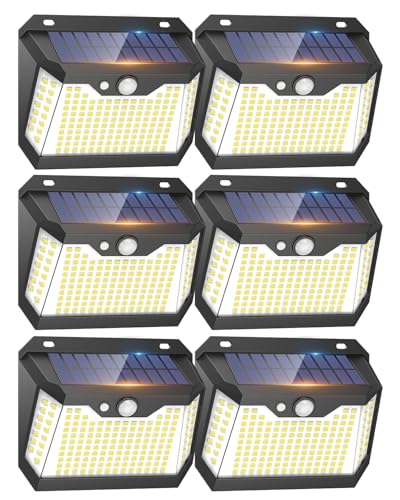 Philosun 6 Paquete Luces Solares LED Exterior