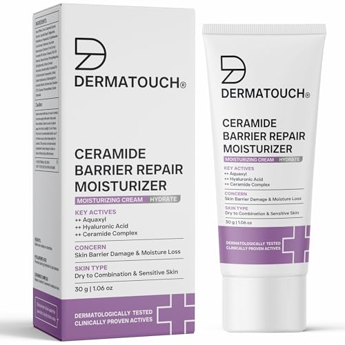 DERMATOUCH Ceramide Barrier Repair Moisturizer | Deep Hydration &...