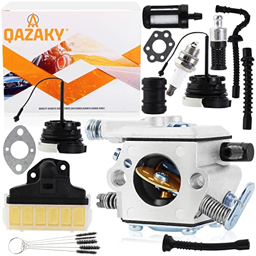 Qazaky Carburetor Compatible With 021 023 025 Ms210 Ms230 Ms250 Chainsaw Wt-286 Wt-215 Zama C1Q-S11E C1Q-S11G 1123-120-0603 1123-120-0605 Carb #TOP12