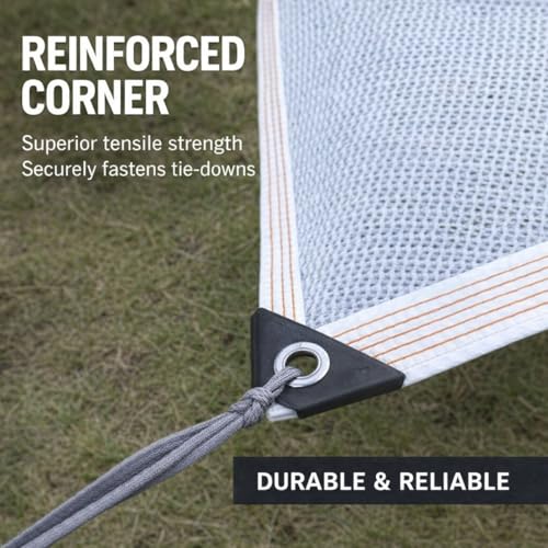 Voile d'ombrage pour extérieur robuste contre rayons UV