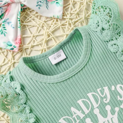 Newborn Baby Girl Clothes Infant Ruffles Romper Shorts Set Floral Summer Outfits Cute Baby Clothes Girl4