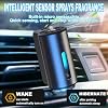 Smart Car Air Freshener, Car Air Freshener Diffuser, Rechargeable Cars Aroma Diffuser, 3 Levels of Adjustable Intelligent Cars Diffuser with 3 Bottles of Cologne