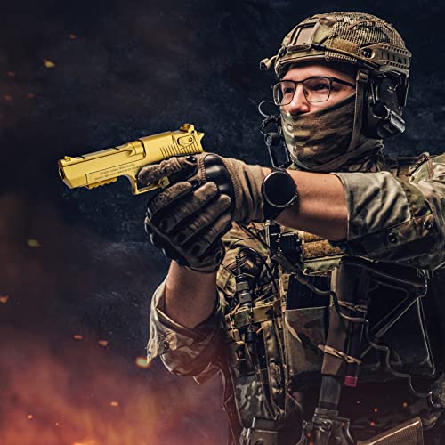 SarvaYoni Gold Toy Pistol with Ejecting Magazine #TOP26