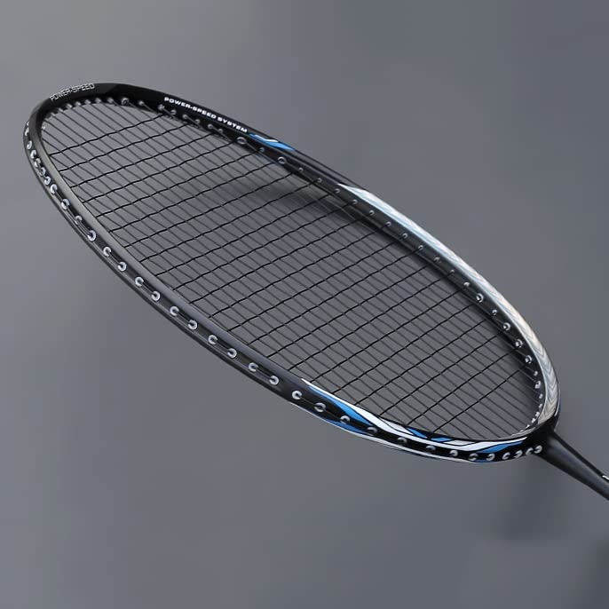 Raquette De Badminton Super Légère 8U (62 G) – Carbone T700, Offensive, Avec Sac – Pour Homme Et Femme