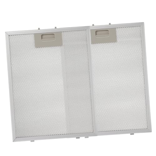 iplusmile 2 piezas Filtro Campana Extractora Malla Metálica Triple Alta Eficiencia Repuesto para Cocina Fácil Instalación Duradero