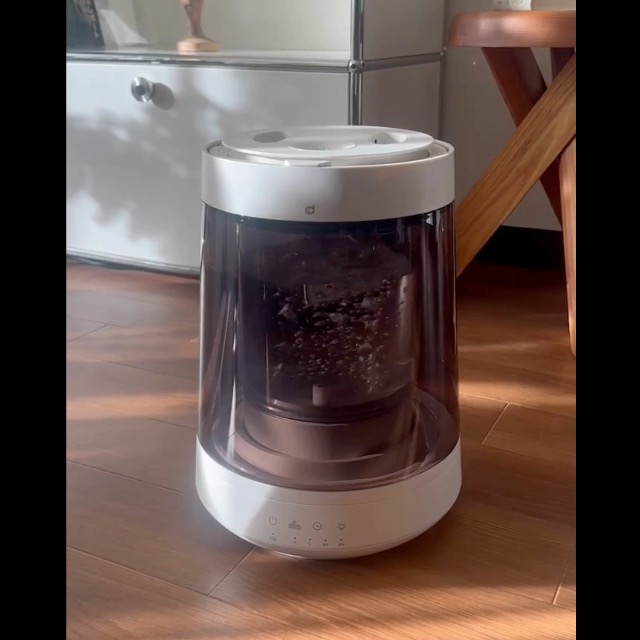 Amazon.co.jp: CORED スチーム加湿器 ガラス製 大容量2.6L木造10畳