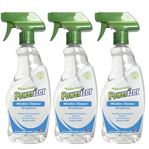 Powerizer Plant Based Streak-Free Window and Glass Cleaner Spray (3)