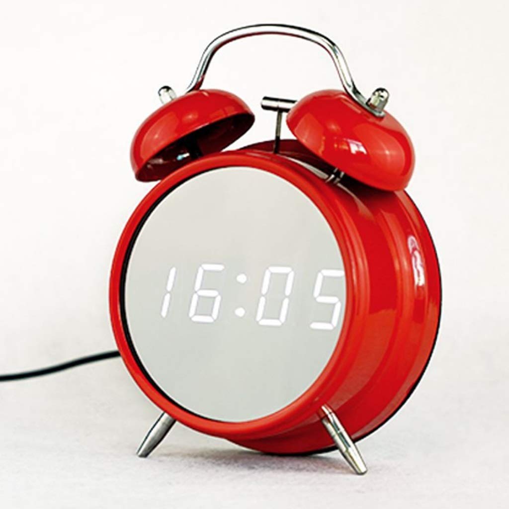 Mini Sveglia Digitale a LED da Tavolo Elettronica, Temperatura, Data, Orologio, Decorazione Domestica, Orologio Digitale