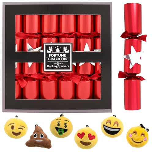 Kuckoo Crackers - 6 x 12-inch Fortune Telling Christmas Crackers