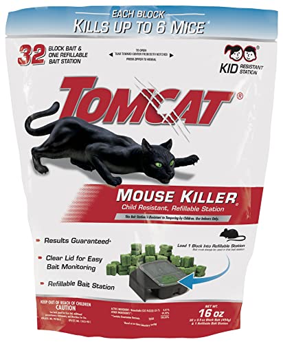 Tomcat Mouse Killer Refillable Stat…