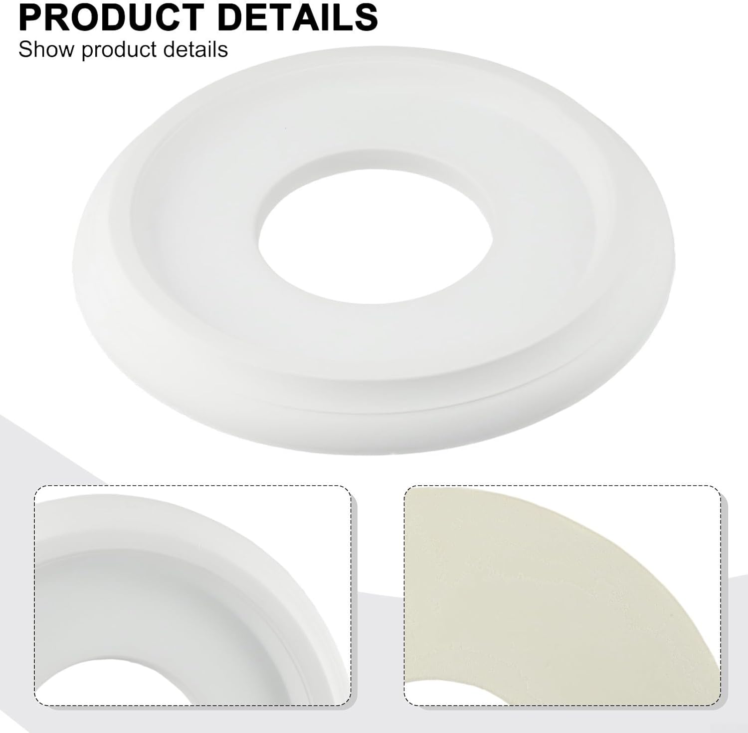 Ceiling Medallion Ceiling Cover Plate, Ceiling Medallion Ceiling Cover Plate,Split Medallion 9.8'' Diameter