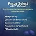 Focus Select AREDS2 Based Eye Vitamin-Mineral Supplement - AREDS2 Based Supplement for Eyes (360 ct. 180 Day Supply) - AREDS2 Based Low Zinc Formula - Eye Vision Supplement and Vitamin