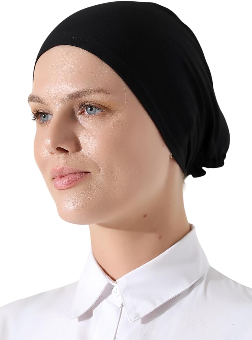 ihvan online, Vrouwen moslim hijab cover, islamitische khimar, lange Salah kleding. Gebed Hijab voor vrouwen, zwart, One Size