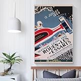 【Facile à installer】 Un crochet métallique robuste est fixé à l'arrière de chaque panneau. Très léger et facile à accrocher. Parfait pour tout décor de maison.