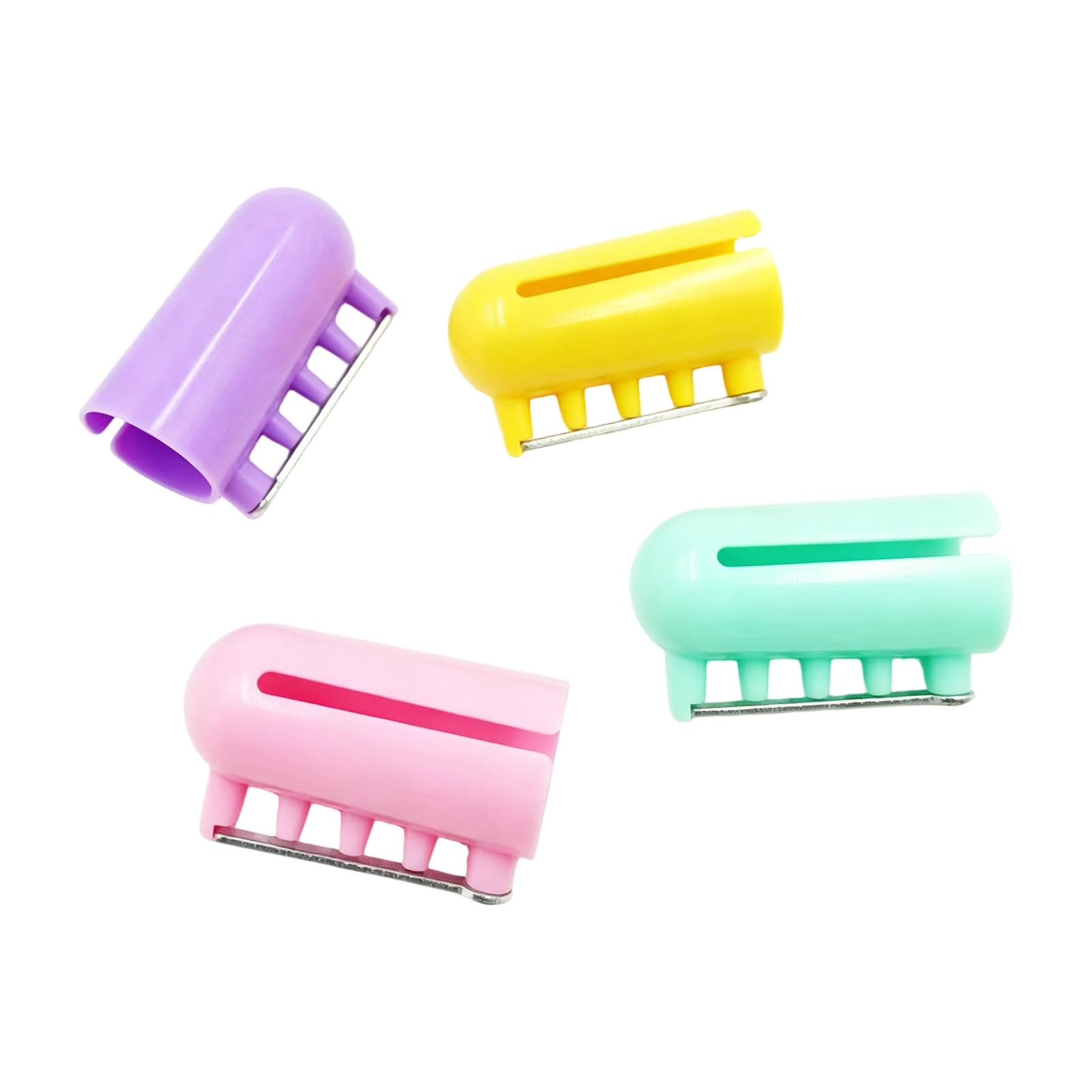 Limtula ABS Finger Guards for Knitting and Sewing Protects Fingers While Threading Needle Easily ABS Sewing Threader Tool