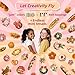 iLAND Girls Crafts Ages 8-12 Air Dry Clay for Kids DIY Miniature Food Crafts for 10 Year Old Girls Art Kits Creative Toys Family Games for Kids and Adults Mini Clay Bakery Tween Cute Birthday Gifts