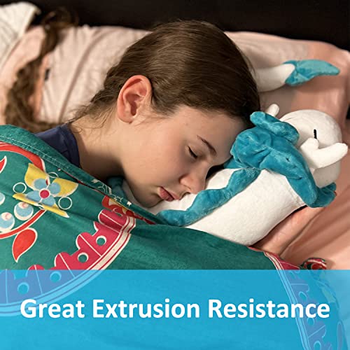 Youdirect Anime Cute White Dragon Neck Pillow U-Shaped Travel Pillow- Doll Plush Toy Haku Dragon Neck Pillow, Soft Plush Dragon Stuffed Doll #TOP3