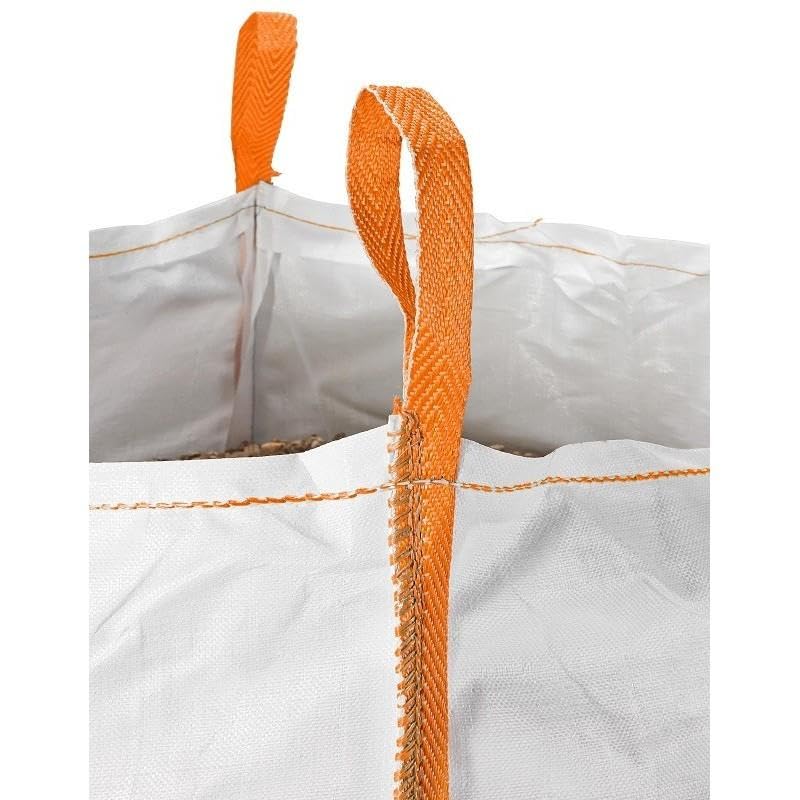Sac à Gravats 1000 KG 80x80x80cm | Lot de 10 | Sac de Jardin, Chantier, Gravier | Big Bag
